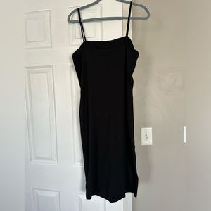 TOPSHOP black cami tank dress